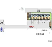 ★手数料０円★厚木市林２丁目　月極駐車場（LP）